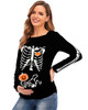 Pumpkin Face Skeleton Baby
