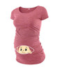 Heather Pink - Baby Maternity T-shirt Heather Pink - Baby Maternity T-shirt