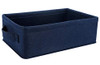 navy blue felt handles navy blue felt handles
