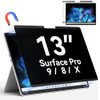 Black surface privacy screen