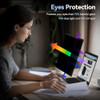 Black monitor privacy screen