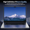 Black macbook privacy screen