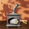 Fireplace Palo Santo Holder-copper Gray