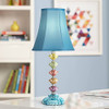 Teal Shade Stacked Glass