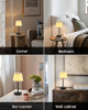 Black + Beige Lampshde (2 Pack)