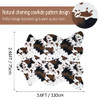 Faux Cow Print(brown+white)
