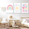 Pink Nursery Art