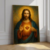 Golden Sacred Heart of Jesus Golden Sacred Heart of Jesus