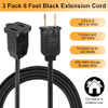 Black Extension Cords