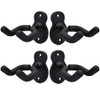 Guitar Shape Metal Guitar Mount-4PCS