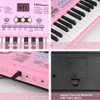 pink 61 key piano