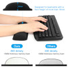 1 × for Keyboard Wrist; Black