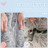 Plush Faux Fur - Grey