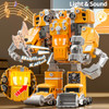 5 in 1 Yellow Construction Robot