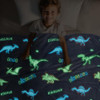 Glow Dinosaur Blanket