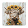 Sunflowers Cow