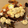 10pcs Beige Pumpkins