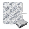 Dusty Blue White-floral