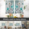 Teal and White