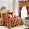 Red (With Attached Valance)