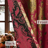 Red (With Attached Valance)