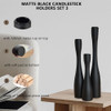 Matte Black(12"+10"+7.5")