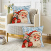 Christmas Santa Claus-blue
