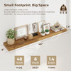 Usa-sourced Elm Wood Natural Finish