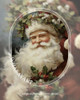 Holly berries and Santa Claus