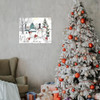 Cute Snowman Family