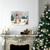 Merry Christmas Forest Snowman