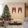 Snowman Red