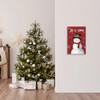 Snowman Red