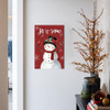 Snowman Red