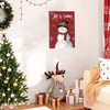 Snowman Red
