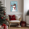 Snowman Blue