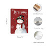 Snowman Red