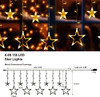 Remote Star Curtain Lights