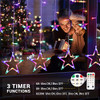 Remote Star Curtain Lights