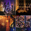 Remote Star Curtain Lights
