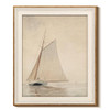 White Sailboat