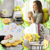 Green, Yellow, White