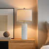 White - 24'' Ceramic Lamps