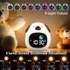 Dog Clock With 9 Light Colors