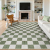 Sage Green/Checkerboard