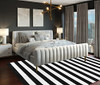 Black and White Striped