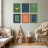 Basketball Court Prints