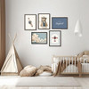 Pilot Bear Prints-Brown Frame