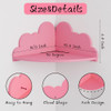 Pink Cloud Corner Shelves