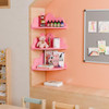 Pink Cloud Corner Shelves
